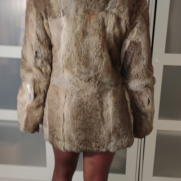 Rabbit Fur Jacket - Picture 2 of 4